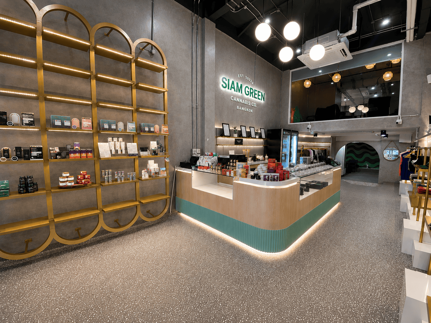 Siam Green Silom dispensary interior