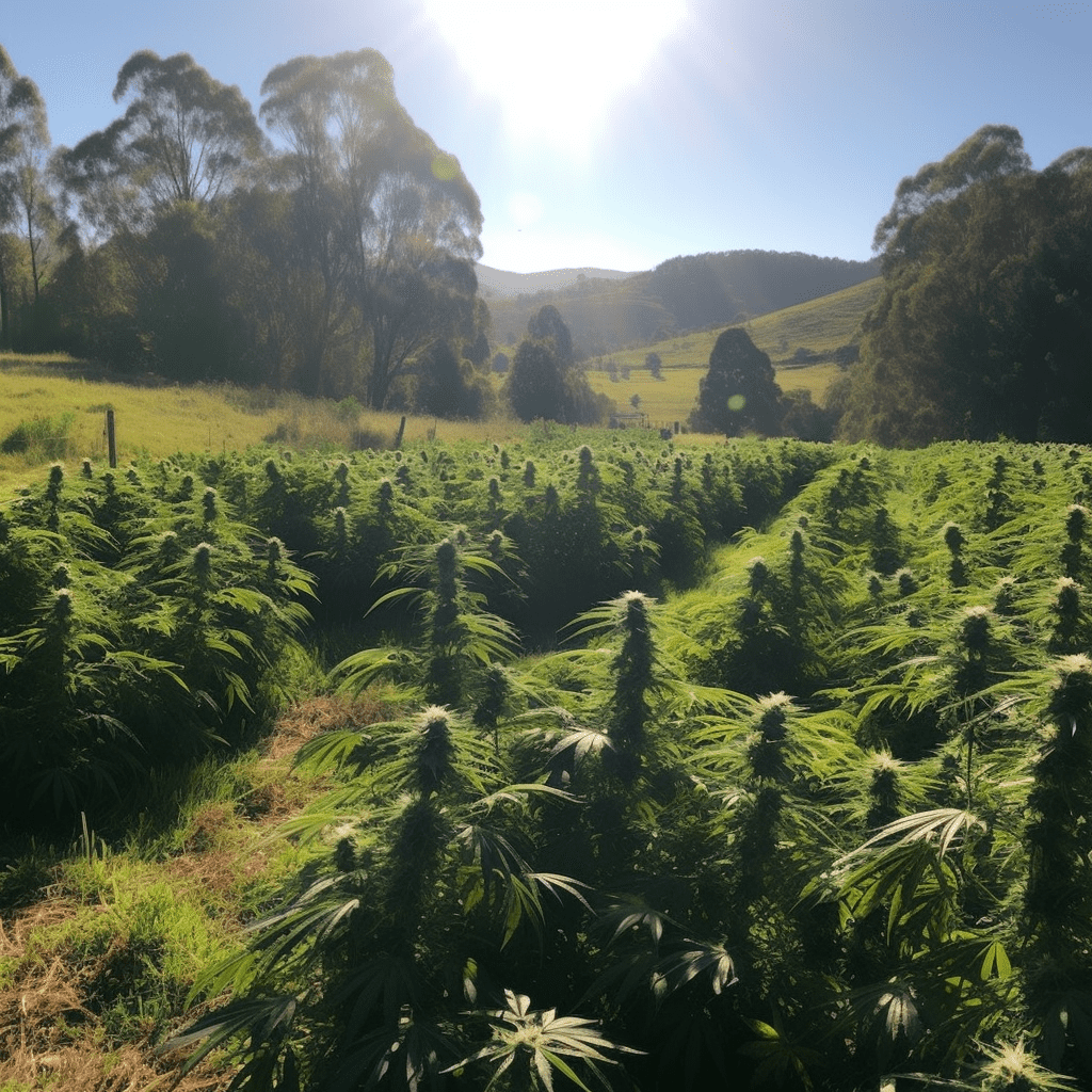 GS_an_outdoor_farm_filled_with_cannabis_plants_clear_blue_skies_68342fa4-1446-45b3-b3d3-c70c02009664