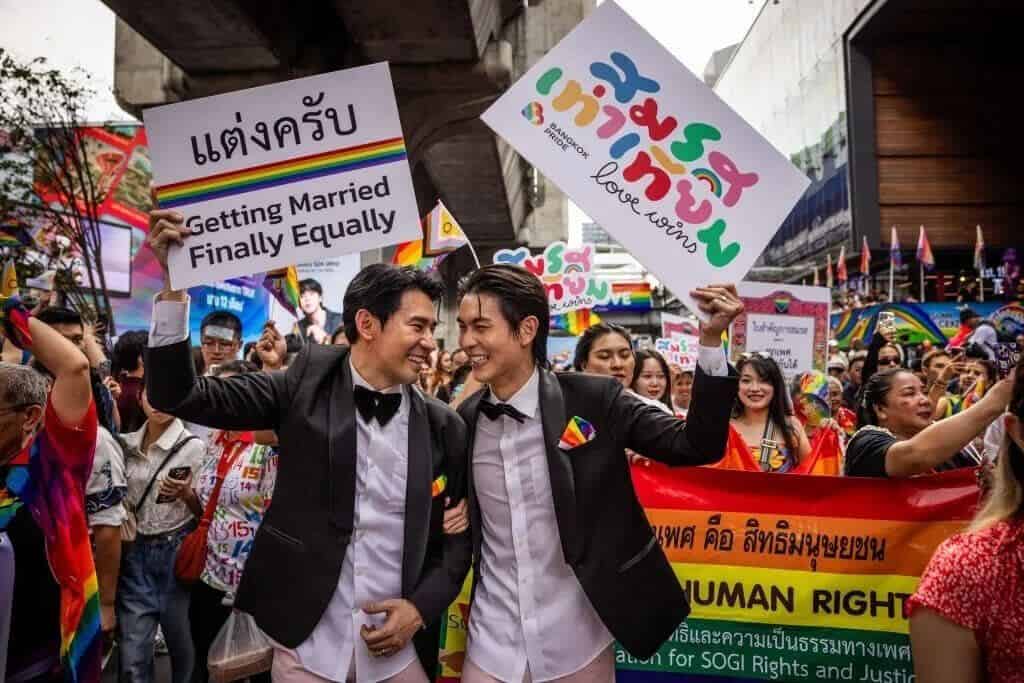 Pride parade koh samui